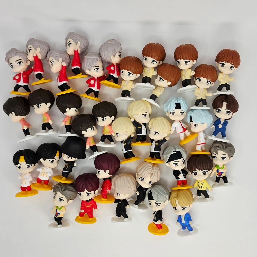 McDonalds TinyTAN BTS Figure Lot 36pc K-Pop RM Jin SUGA j-hope Jimin V Jung Kook